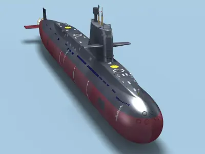 Chinese Type 039C Submarine 3D model