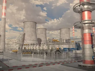 Plant Power 3D model