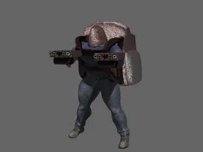ISKI The Jumpder Free low-poly 3D model
