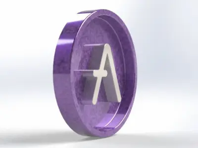 AAVE 3D Part STL and IGES 3D print model 3D print model