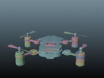 Dron1 3D model
