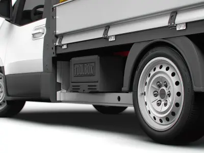 Iveco eMoovy Pickup 2025 3D model