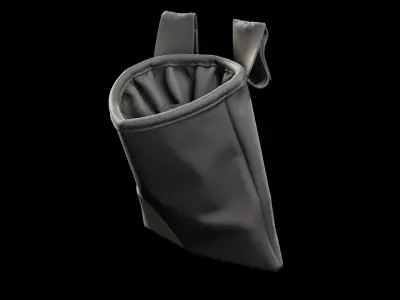 Marvelous Designer Empty Mags Pouch 3D model