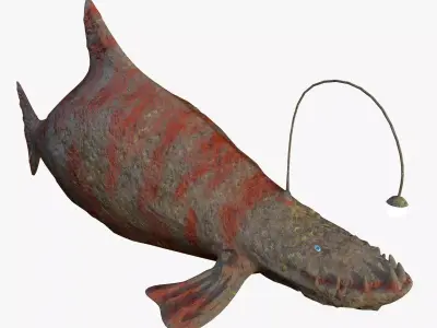 Island Monster Leviathan 3D model
