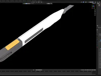 Box Cutter 3D model purchase