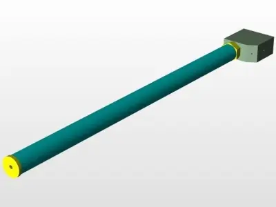 3 stage high pressure hand pump kit Free 3D model