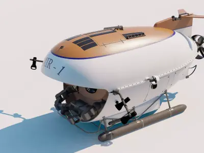 Mir-1 Submarine 3D model