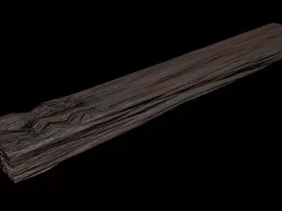 Rusty Metal  Low-poly 3D model