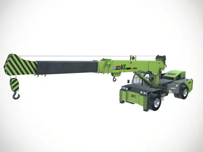 Pick Up Carry Crane 3D model