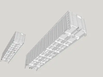 Southern Silverside Coal Gondola HO N 3D print model