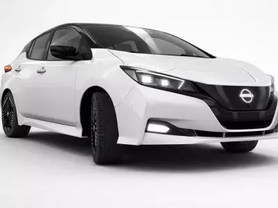 Nissan Leaf 3D model