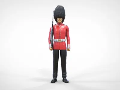 N1 Queens guard or British guard 3D print model