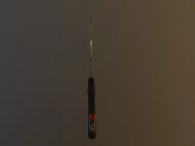 Kopesh Sword  Low-poly 3D model