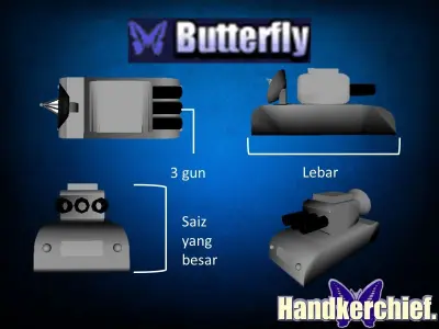 Sensya Tank Handkerchief PC Game Free low-poly 3D model