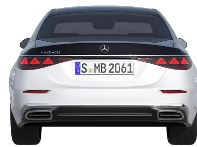 2027 Mercedes-Maybach S-Class MANUFAKTUR 3D model