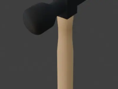 hammer 3D model 4