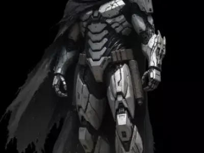 high quality of Doomsday warrior 3D model