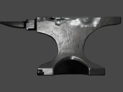 Old Anvil Free 3D model purchase