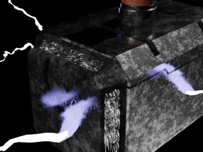 Mjolnir Thor Hammer 3D model