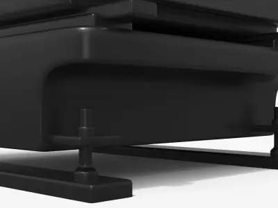 Adjustable Vehicle Operator Seat 3D model