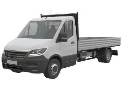 Generic Truck Chassis Cab 3D model