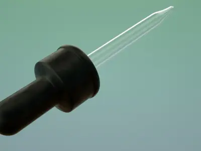 dropper fbx needle Free 3D model