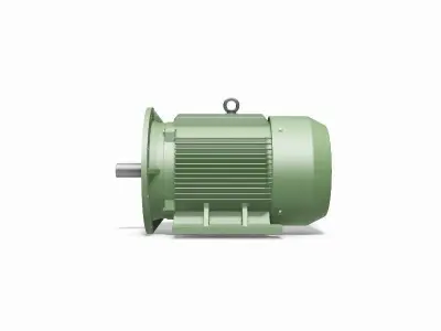 250M B35 Left 4-8 Pole IEC electric motor - 3D CAD model 3D model