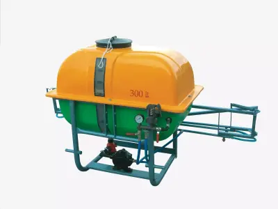 Sprayer machine Free 3D model