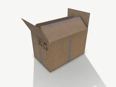 Set of tools 03 Low-poly 3D model