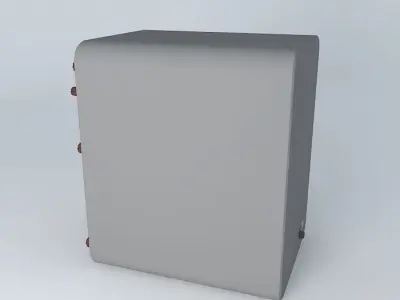Old Oscilloscope Free 3D model