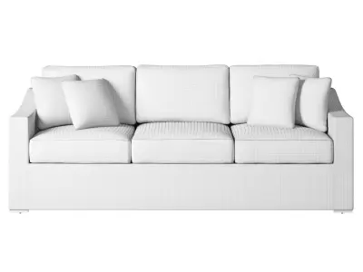 OVE Victoria Conv 4PC II Sofa 3D model