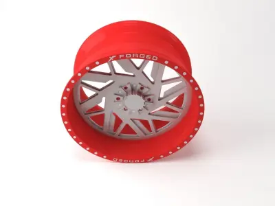 car  wheel Free 3D model