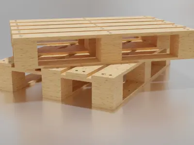 Pallet wooden pallets Free 3D model purchase
