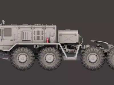 MAZ537 3D model
