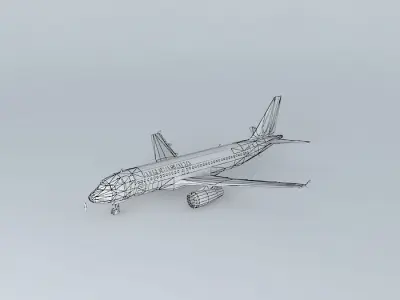 Airbus A320  Free 3D model