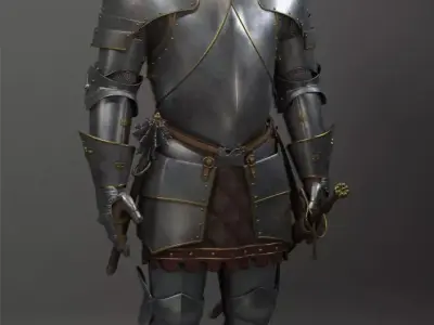 Knight 3D model purchase