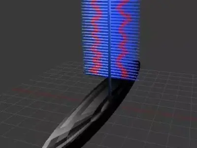 strange boat 3D model