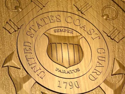 US Coast Guard 3D print model