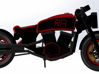 cruise bike 3D model