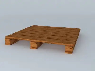 pallet wooden Free 3D model purchase