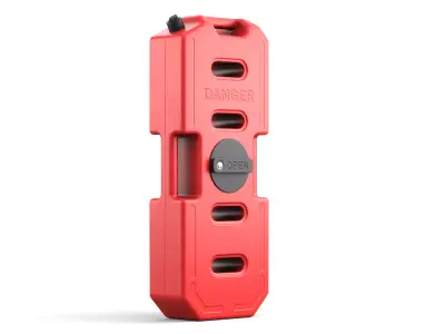 30L Off-Road Jerry Can Low-poly 3D model