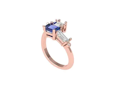 Wedding Ring  3D print model 328