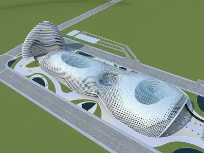 Complex 3 3D model