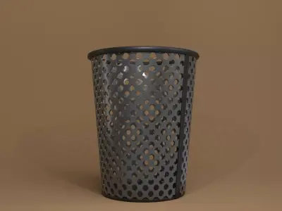 Stationary Basket Free 3D model