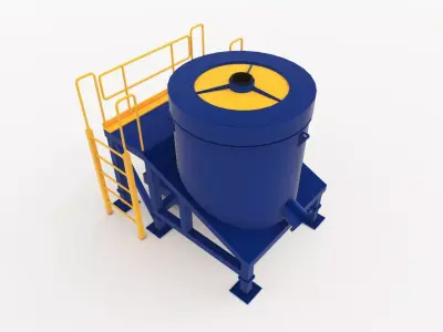 Falcon gravit concentrator 3D Model 3D model