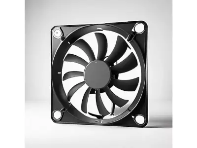 Industrial Factory Cooling Fan Housing for 3D print 3D model