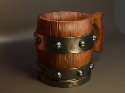 Beer Jar 3D model