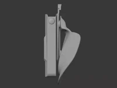 Safariland 7378 7TS Holster PBR 3D model