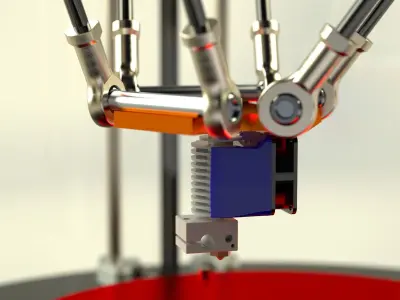 SpiderBot 3D Printer 3D model