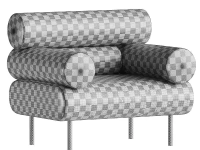 CABIN armchair 3D model